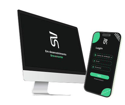 mac and iphone with application